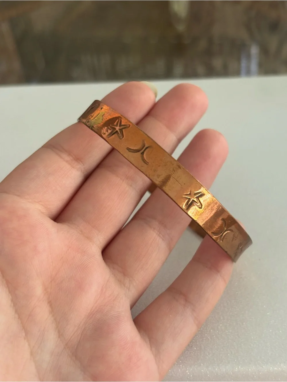 Vintage Copper Bangle